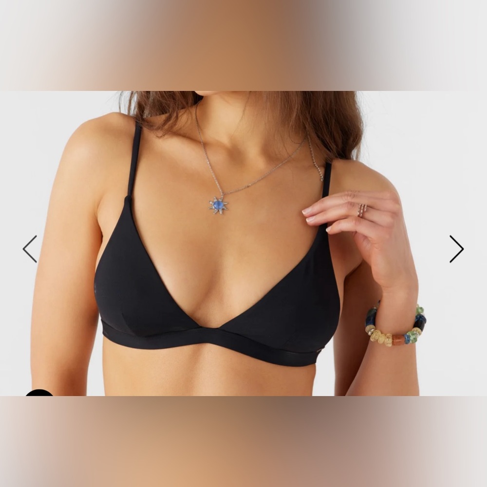 Black triangle bikini top BILLABONG size M